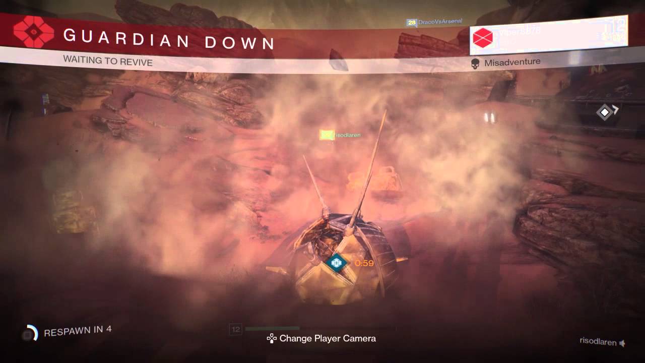 Destiny Warsat death