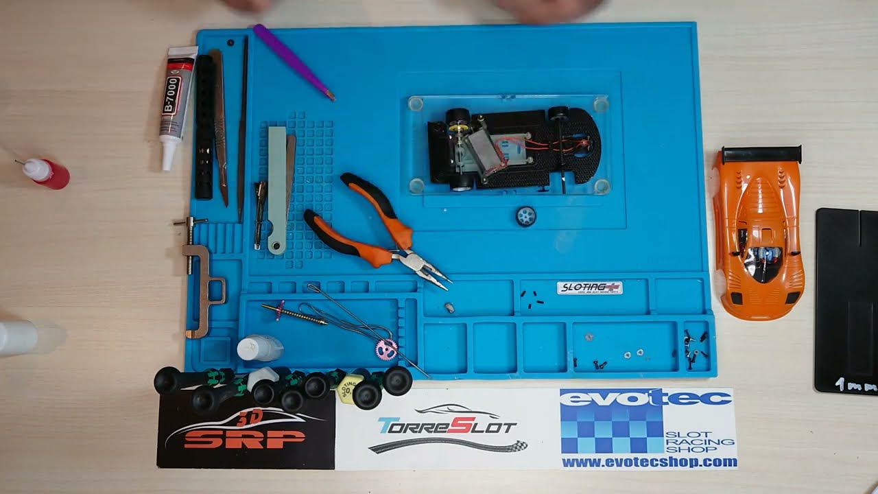 Parte 2 Preparación del GT más rápido que he montado, Mosler NSR con chasis 3DSRP