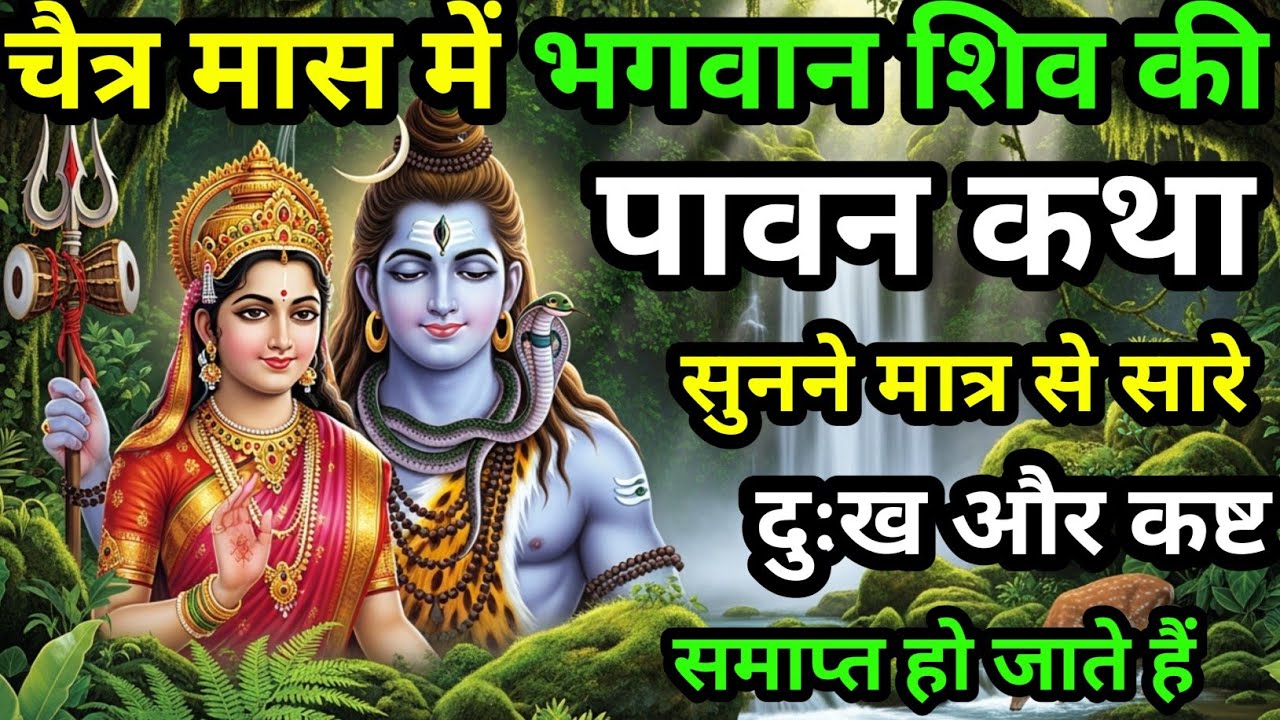 चैत्र मास में शिव कथा सुनने का अद्भुत महत्व | महादेव की कृपा पाने का सरल उपाय। Shiv katha 