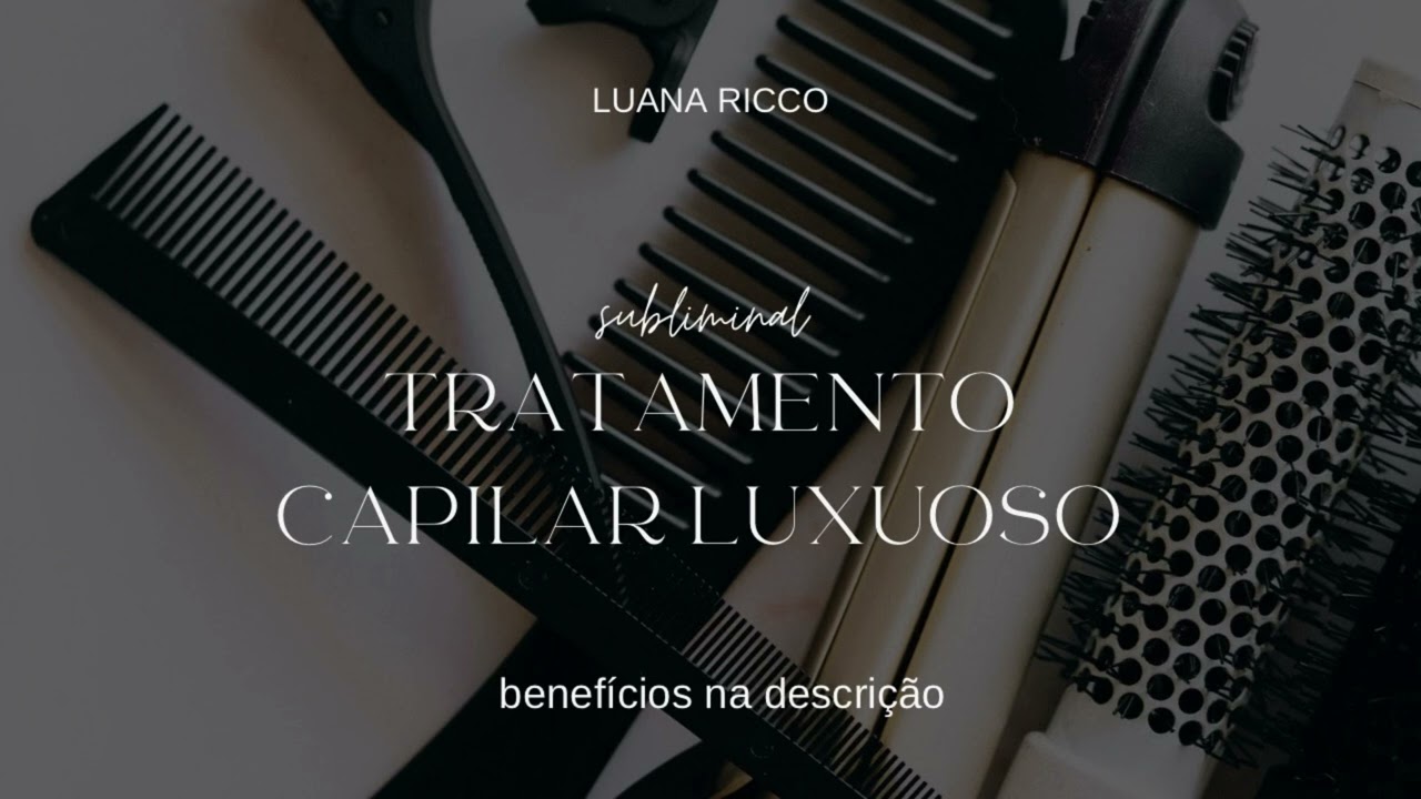 tratamento capilar luxuoso, subliminal.