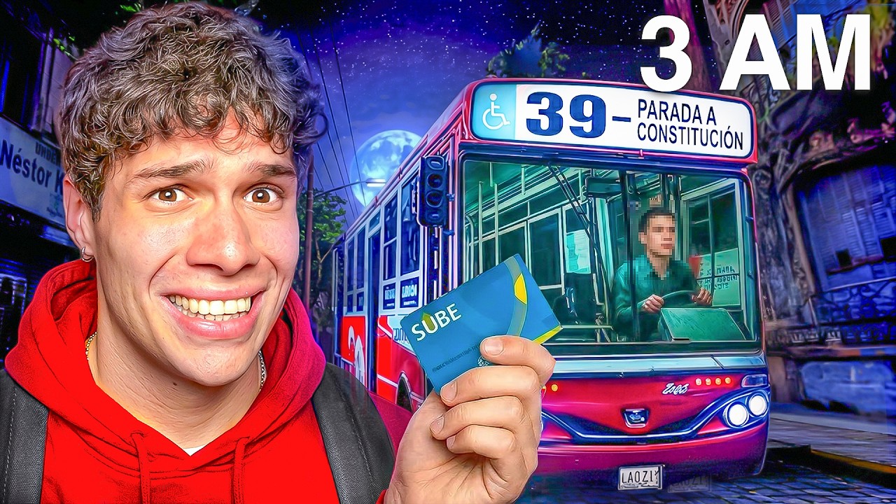 esperando el colectivo solo a las 3am en argentina  💀🇦🇷