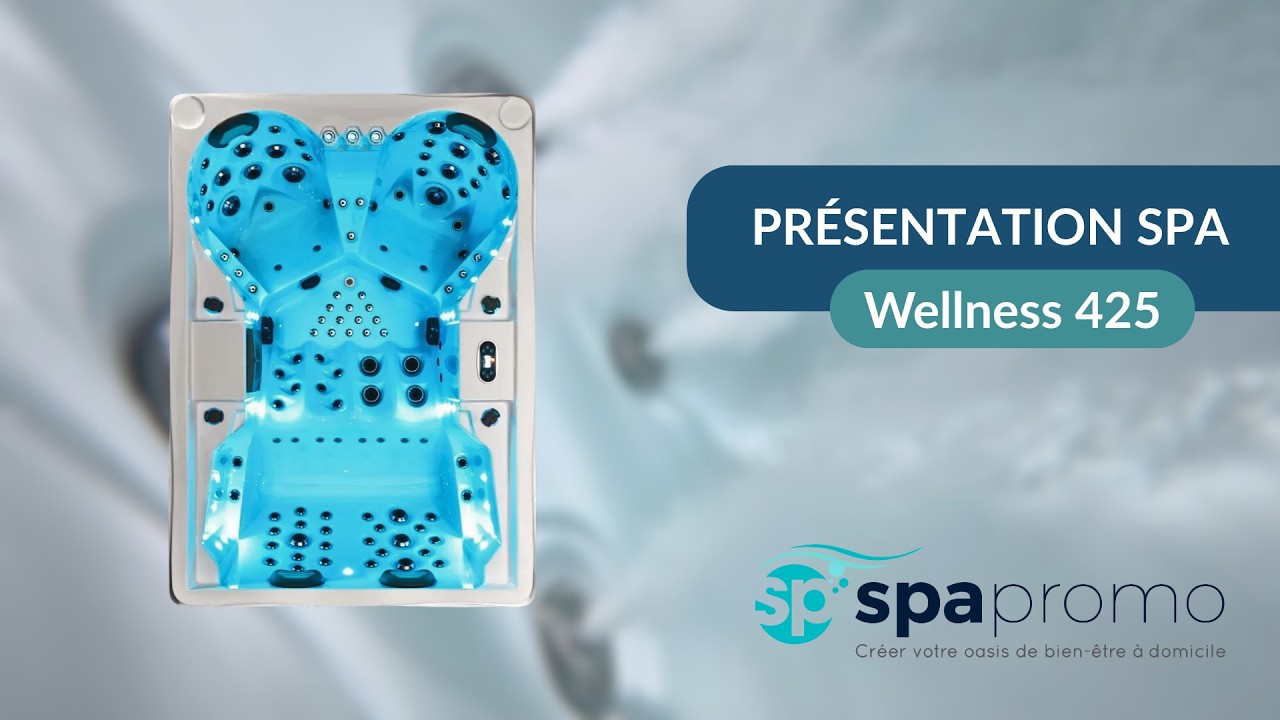 Spa 4 places Wellness 425 – L’expérience bien-être à domicile