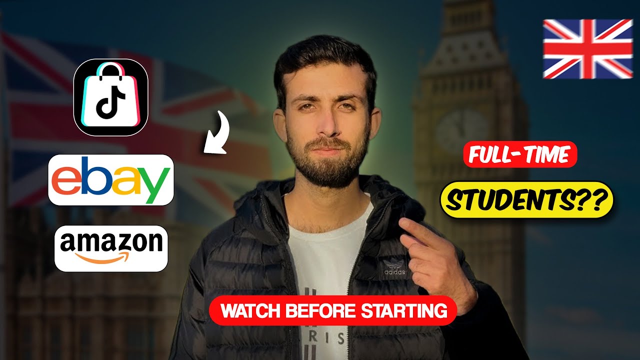 How to Start online Business  in UK as an International Student 🇬🇧- Ebay|Amazon|Tiltok Shop