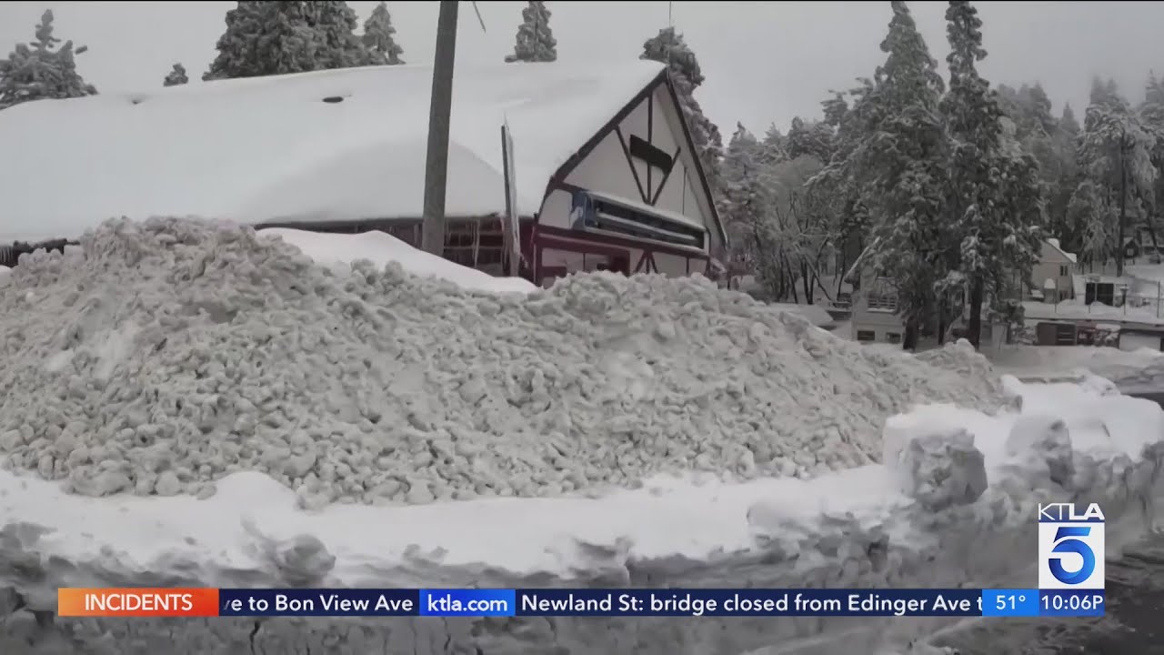 National Guard arrives to help residents stranded in Southern California mountains