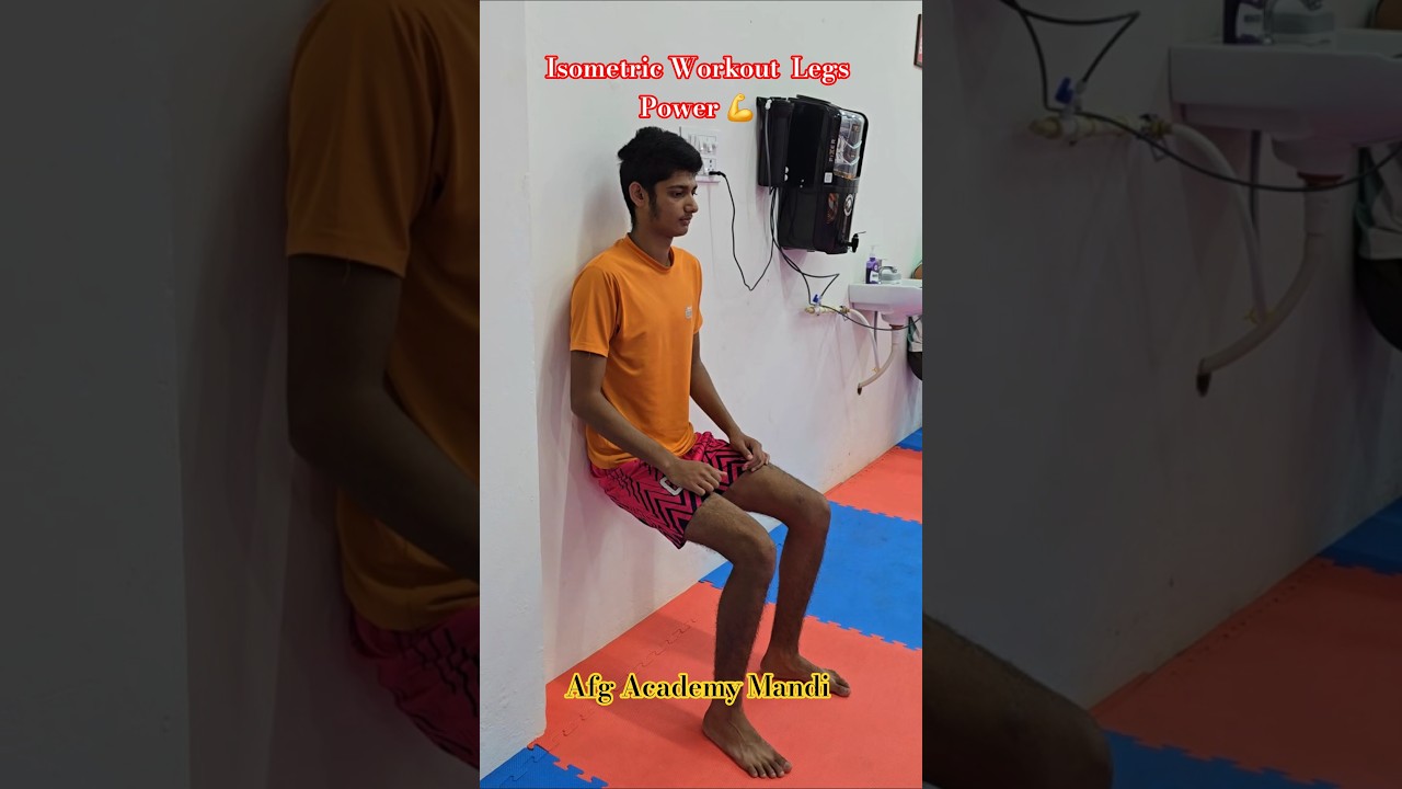 Isometric Workout For Legs Strength | #legs #running #1600mtrruning