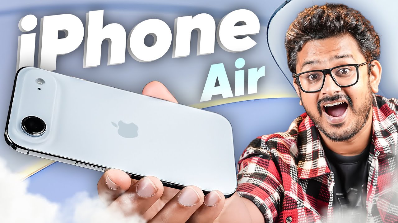 iPhone Air Unboxing in ಕನ್ನಡ⚡ The slimmest iPhone Ever? 🤯