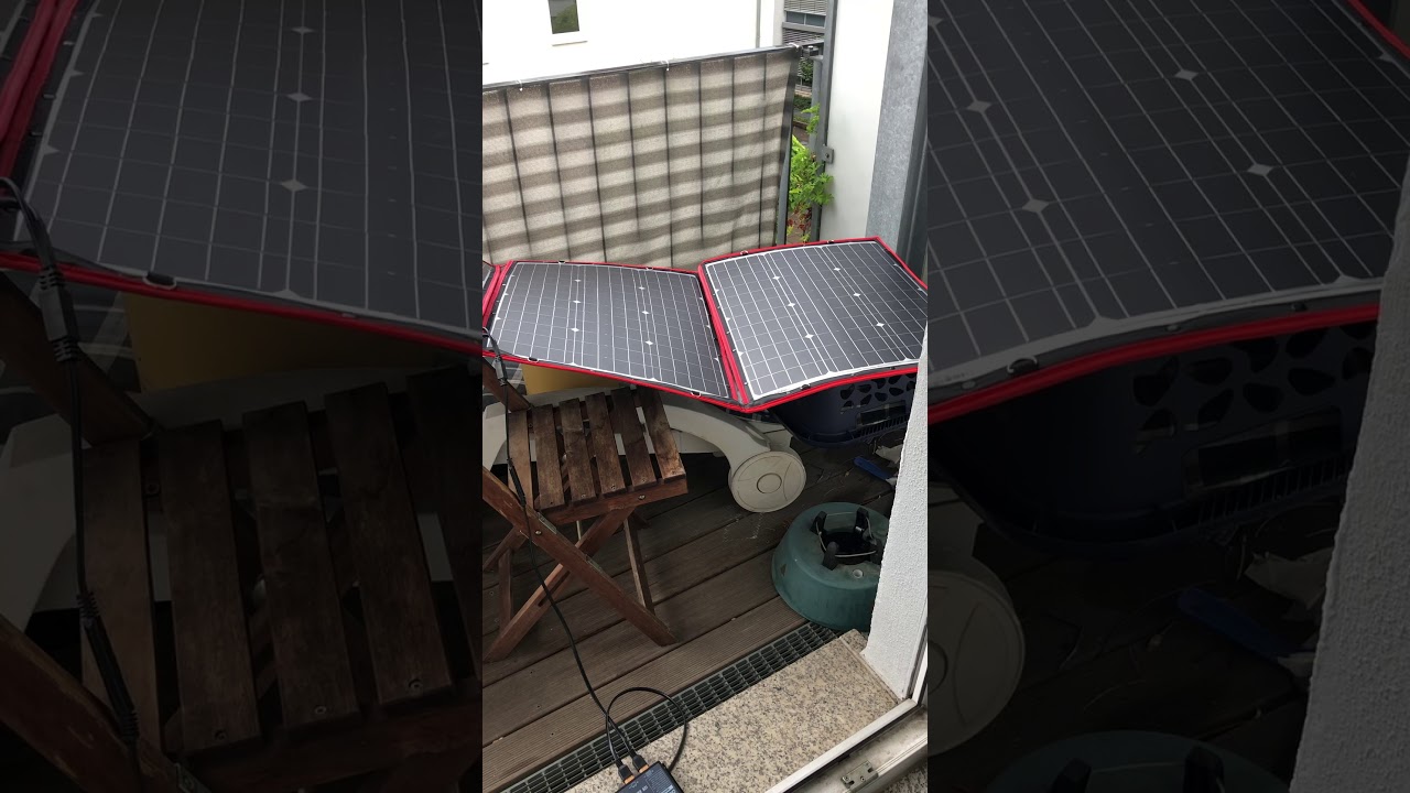 Dokio Solarpanel 200 Watt und Liontron 100Ah LiFePo Akku - Kurztest
