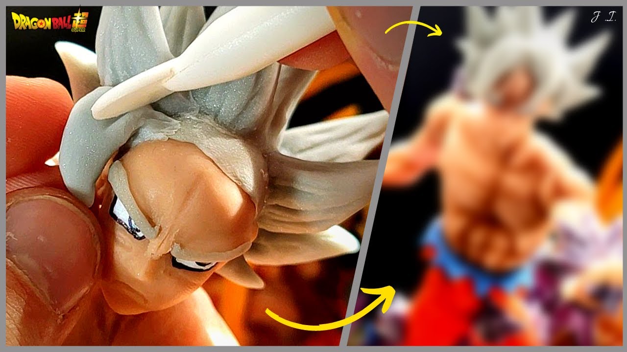 GOKU Ultra Instinto en Porcelana Fria