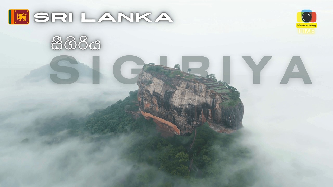 Sigiriya, Sri Lanka in 4K | The Ancient Lion Rock Fortress from the Sky – Cinematic Travel Film