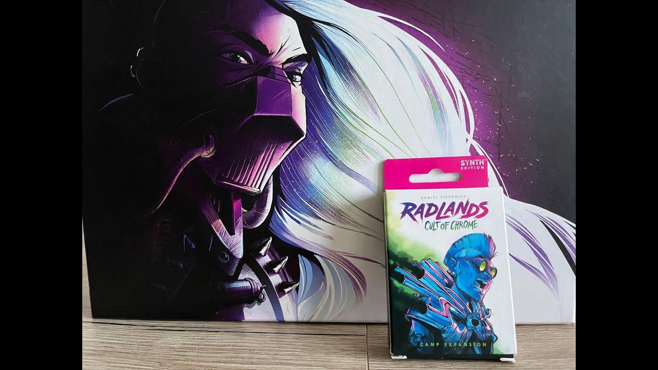 Коротко о новом дополнении Radlands: Cult of Chrome (Roxley Games)