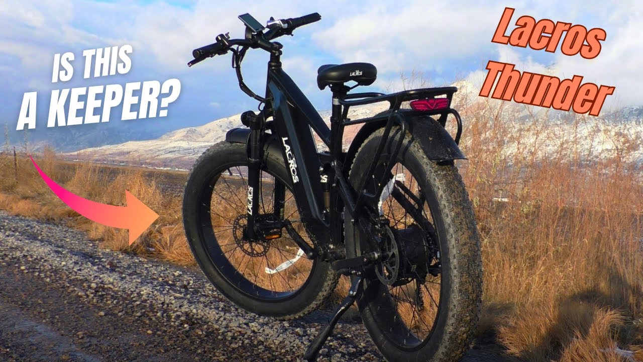 Is This LaCros Thunder E-Bike A Keeper? Let's Find Out ... Riding A Hidden Trail In The Snow in Utah