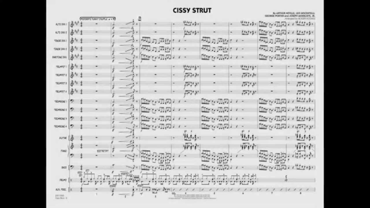 Cissy Strut arranged by Roger Holmes