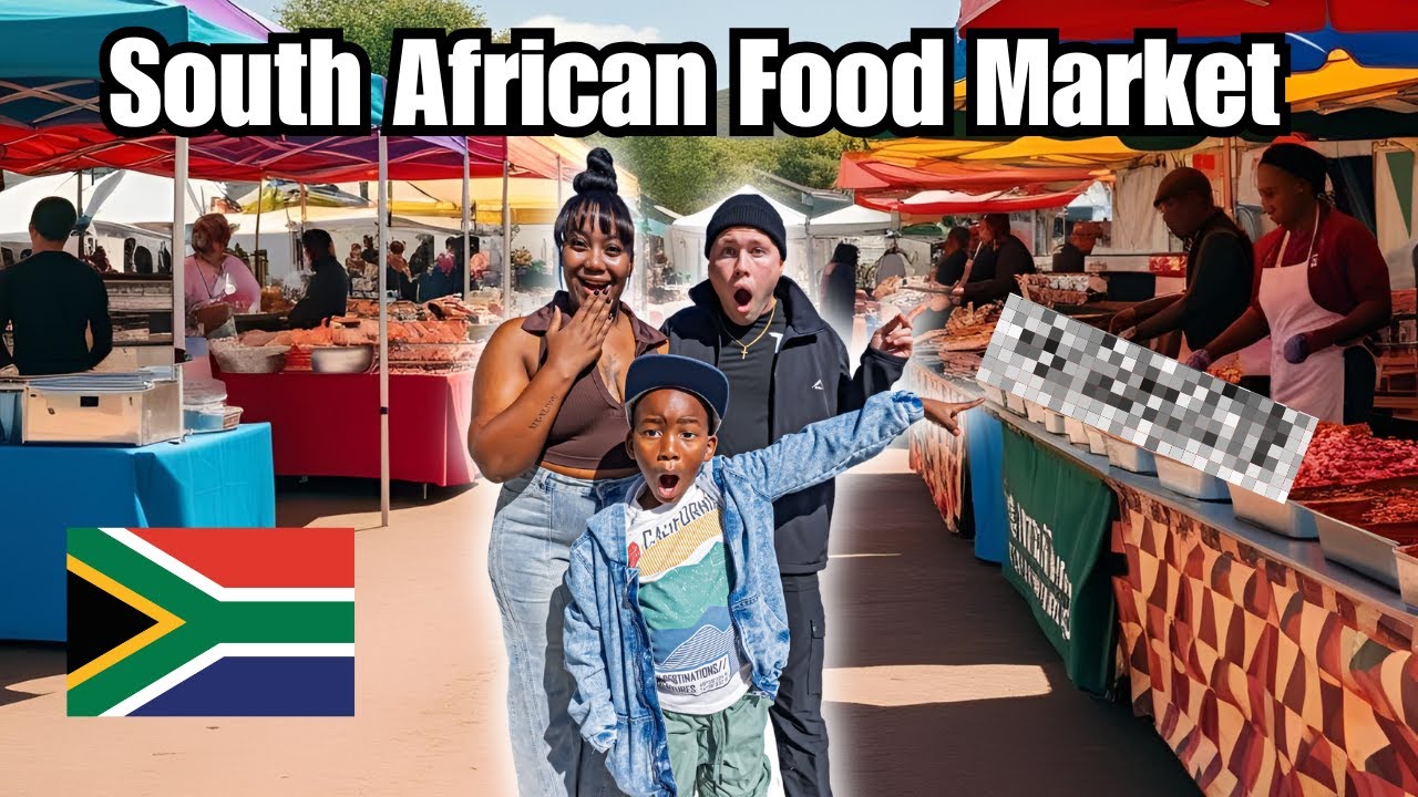 Этот продовольственный рынок бывает только раз в году! 🇿🇦