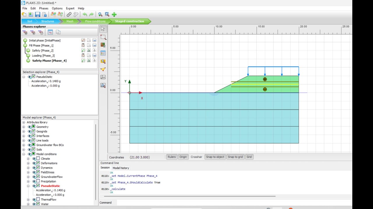 Plaxis 2D - Simple Embankment Modeling Tutorial (Tutorial Timbunan Sederhana Plaxis2D)