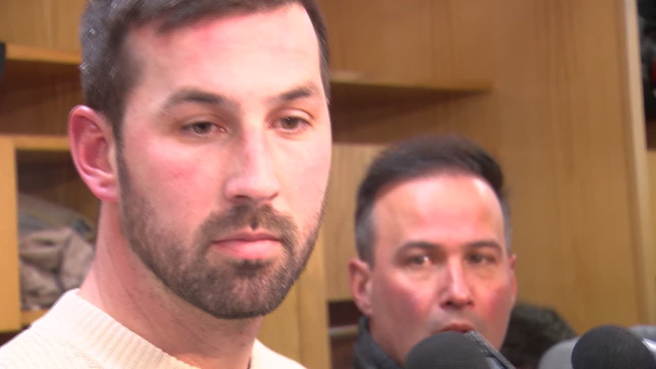 Brandon McManus Postgame Locker room