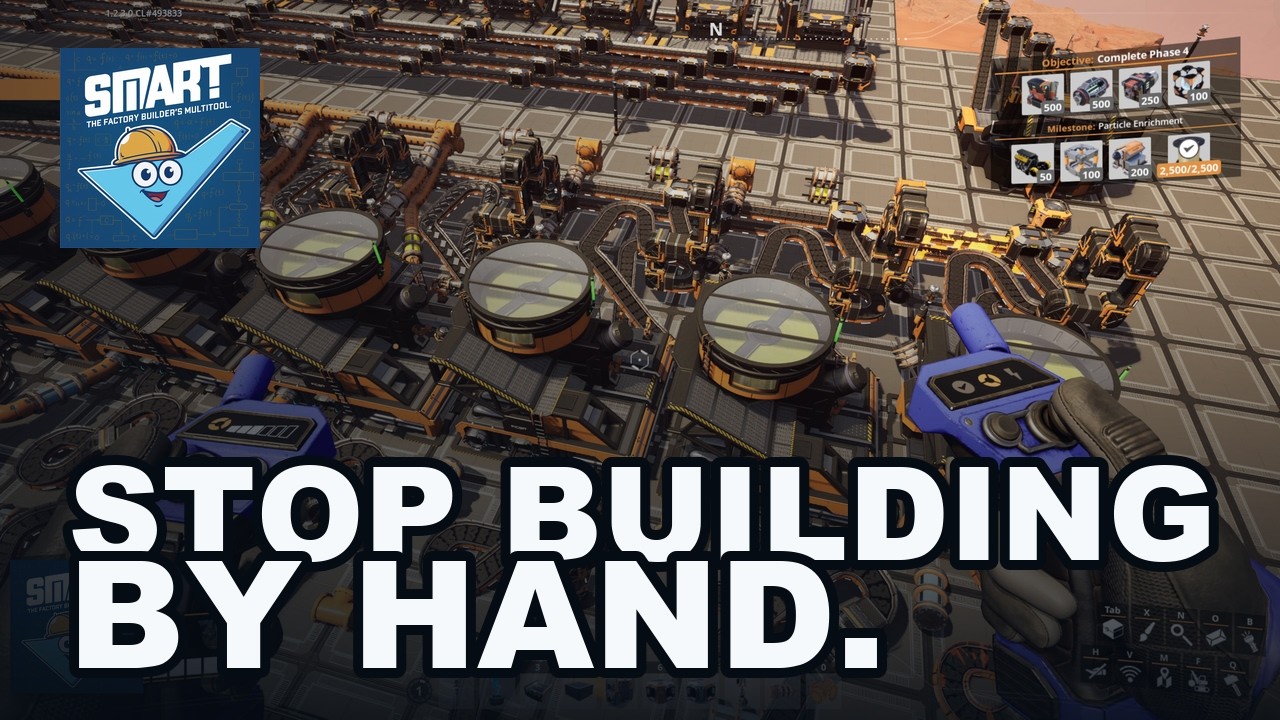Smart! &mdash; Build Bigger Factories with Far Fewer Clicks | Satisfactory Mod