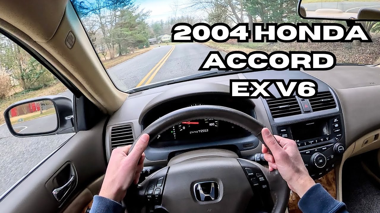 Honda Accord EX V6 2004 года, вид с камеры