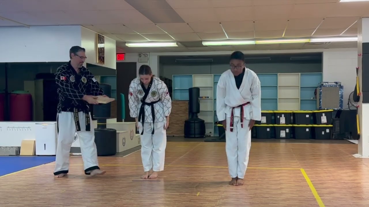 Black Belt Testing October 2025