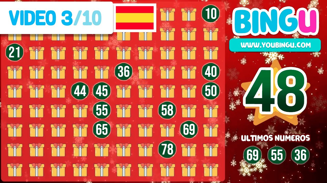 Este año nuevo juega a Bingo sin parar con este video | BINGU