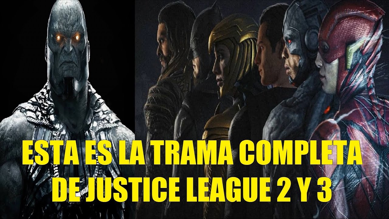 ESTA ES LA TRAMA COMPLETA DE JUSTICE LEAGUE 2 Y 3 CONTINUACIÓN DEL SNYDER CUT
