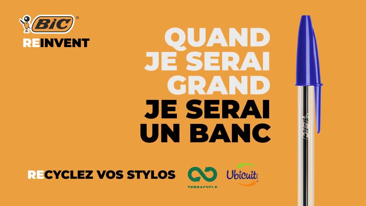BIC REINVENT &ndash; Recyclez vos stylos