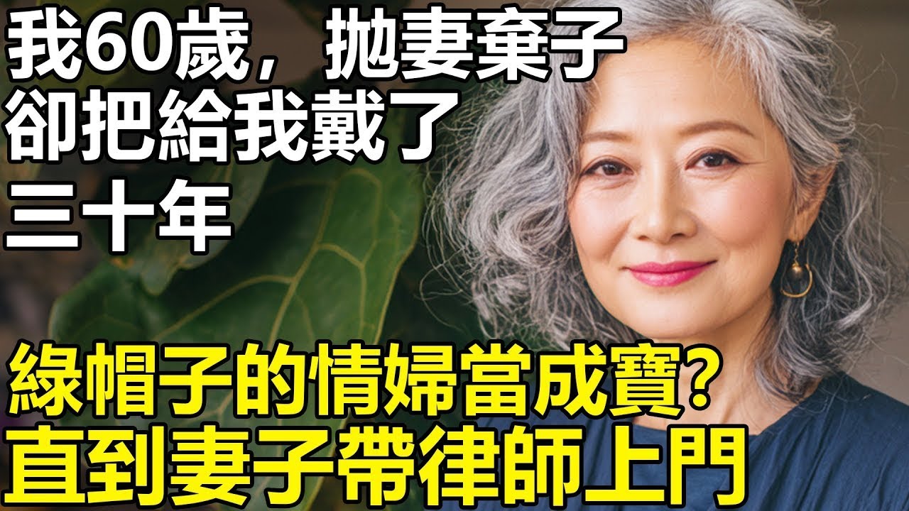 我抛妻弃子，却把给我戴了三十年绿帽子情妇当成宝？六十岁病倒！妻子带律师上门：你女儿不是亲生的      【养老 幸福生活 生活 健康 情感】