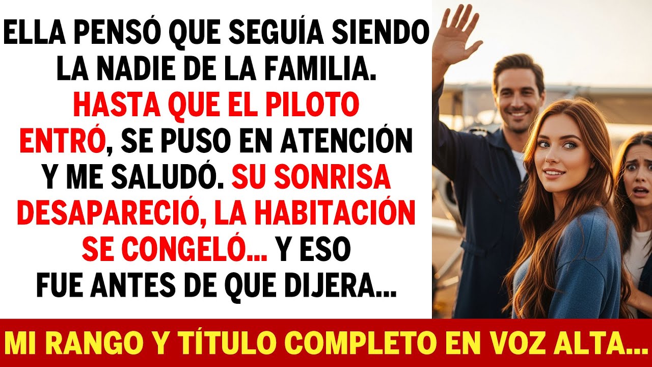 Mi Hermana Se Burló De Mí Frente A Todos — Luego El Piloto Salió Y Me Saludó