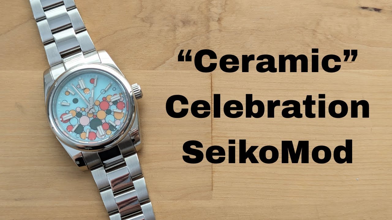 Building a Ceramic Celebration Dial Datejust SeikoMod