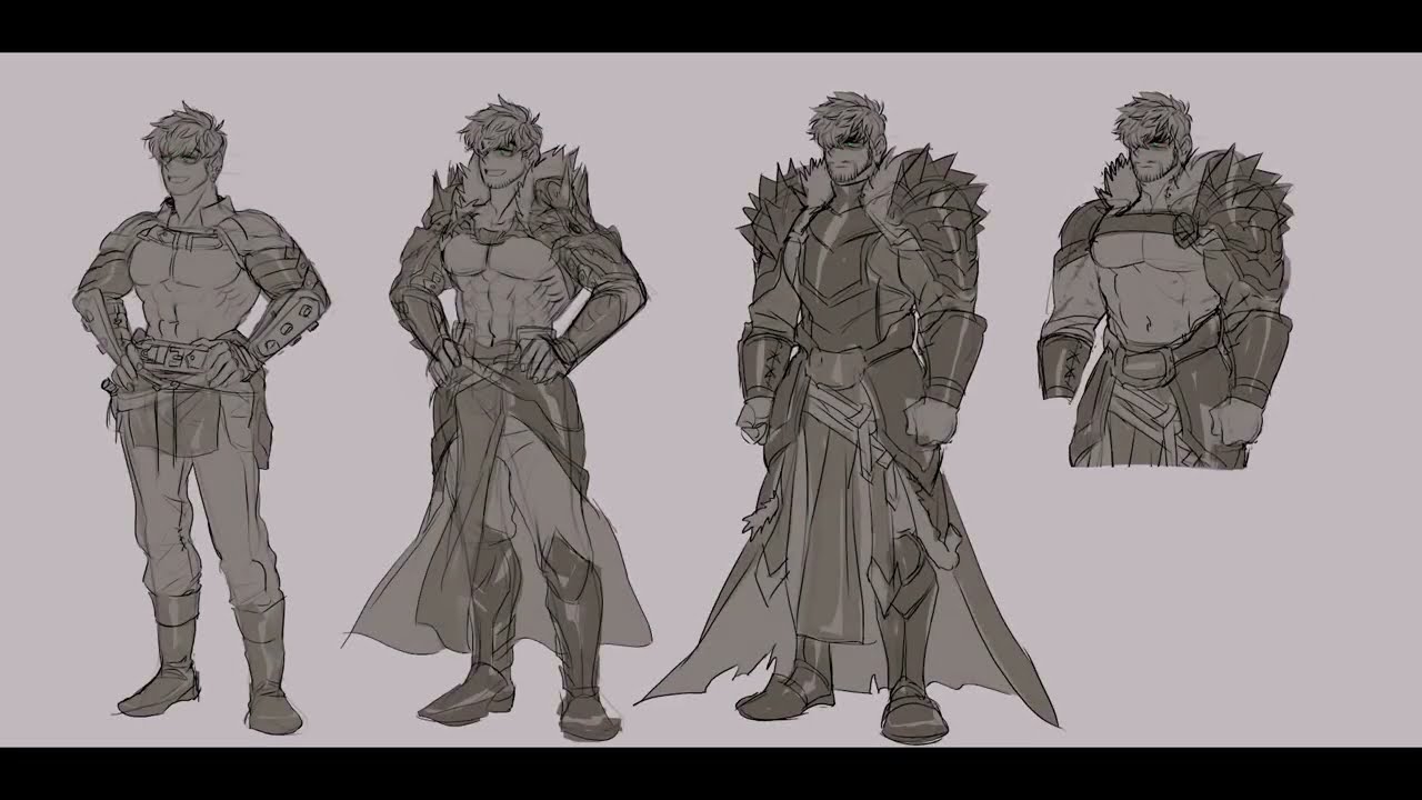 Drawing Timelapse : Character Concept Art Design