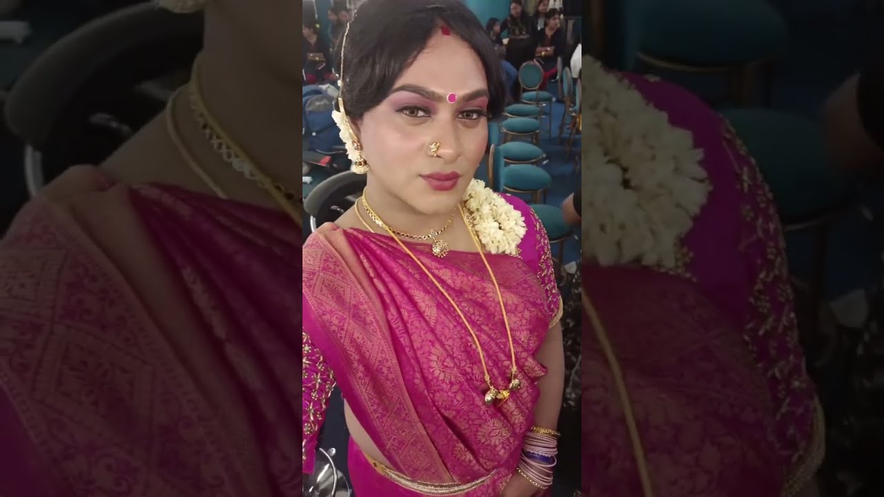 #boytogirl  #crossdressing #saree #sarees #makeup #reels watch share and subscribe