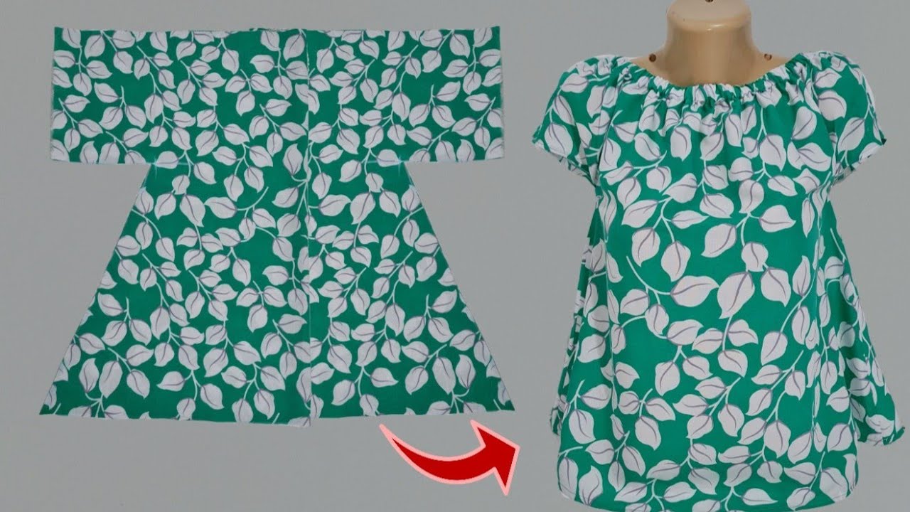 🔥You Don't Have to Be a Tailor ! Sewing Blouses This Way Is Easy And Fast !