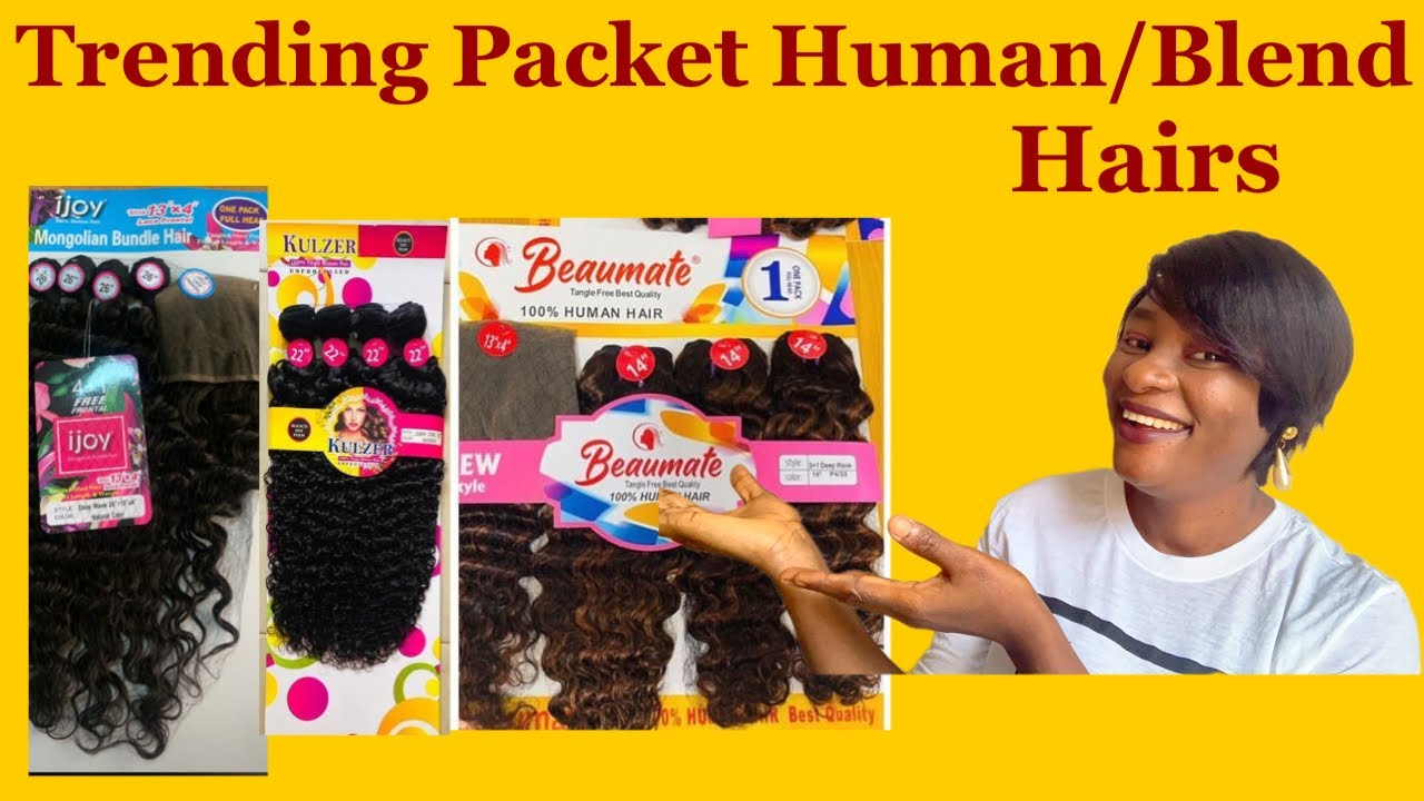 Trending Packet Human/Blend Hairs To Check Out|