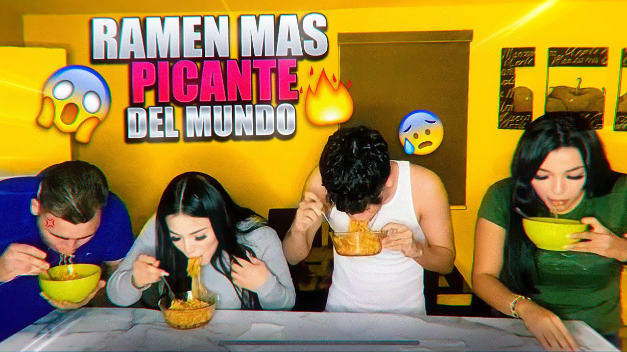 PROBANDO LA SOPA MÁS PICANTE DEL MUNDO!!!🌶*Terminan Vomitando*