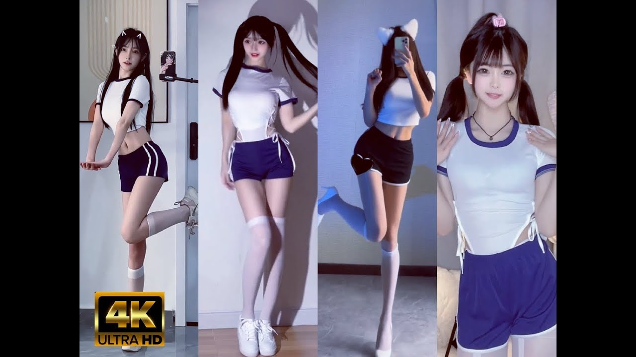 【抖音】|Tiktok DouYin 纯欲风! 可爱又性感的体操服小姐姐2.0 | Mix Cut of 30 cute and sexy girls in gym suits 2