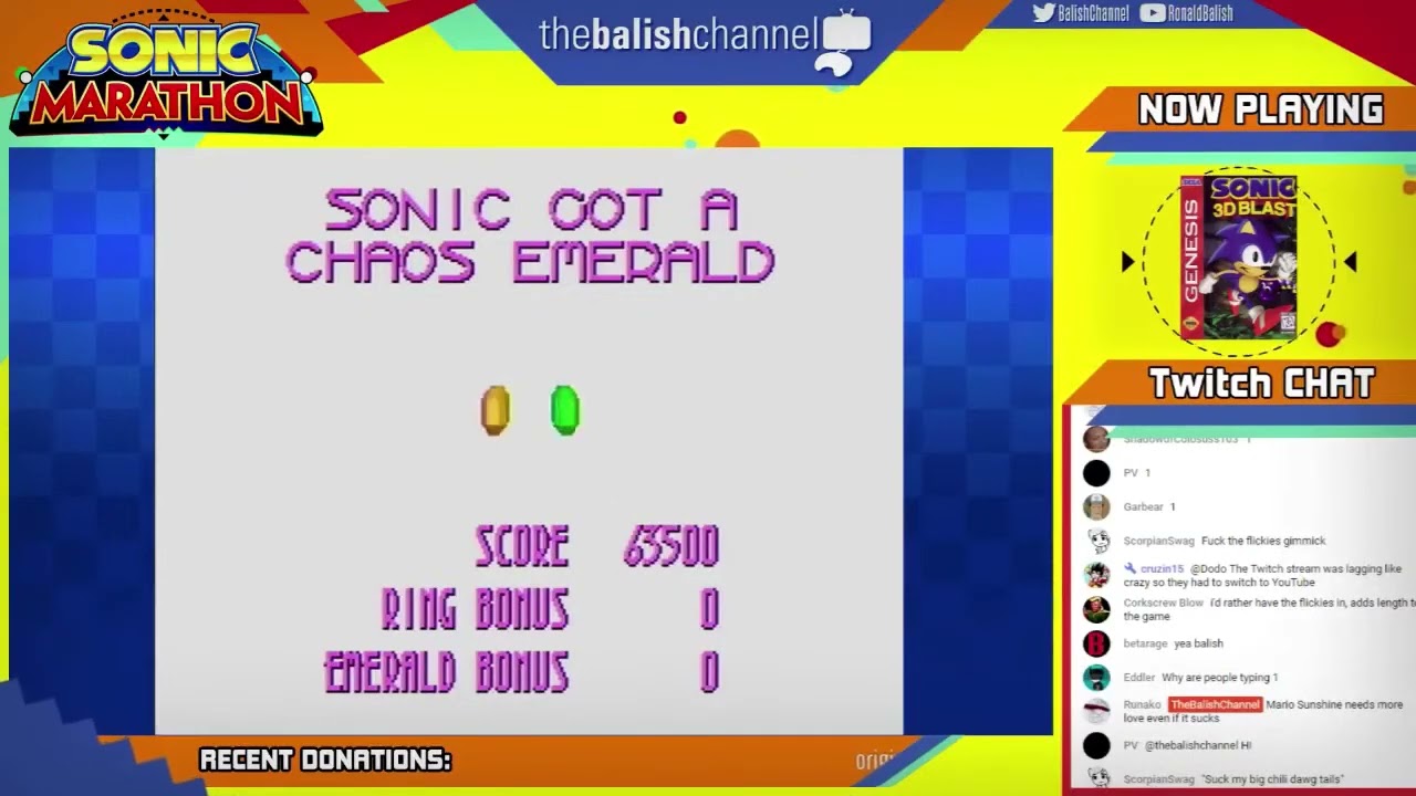SONIC MARATHON! (Day 3) Sonic 3D Blast [Reupload]