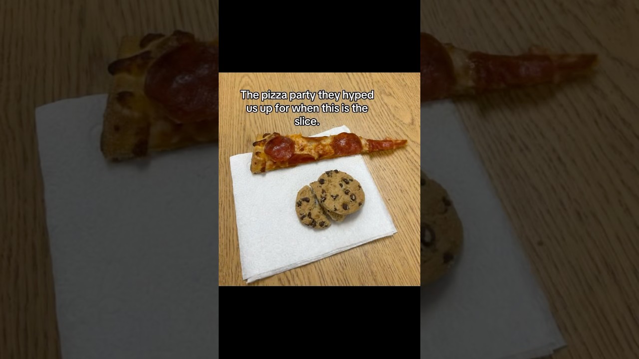 School pizza parties be like 😭 #relatable #foryou #subscribe