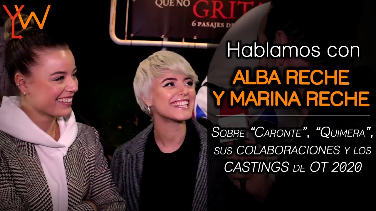 ALBA RECHE y MARINA RECHE desvelan su COLABORACIÓN en 