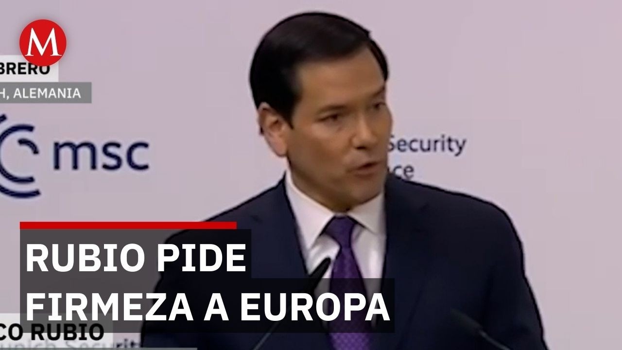 Marco Rubio pide a la Unión Europea decisiones firmes y alianzas sólidas