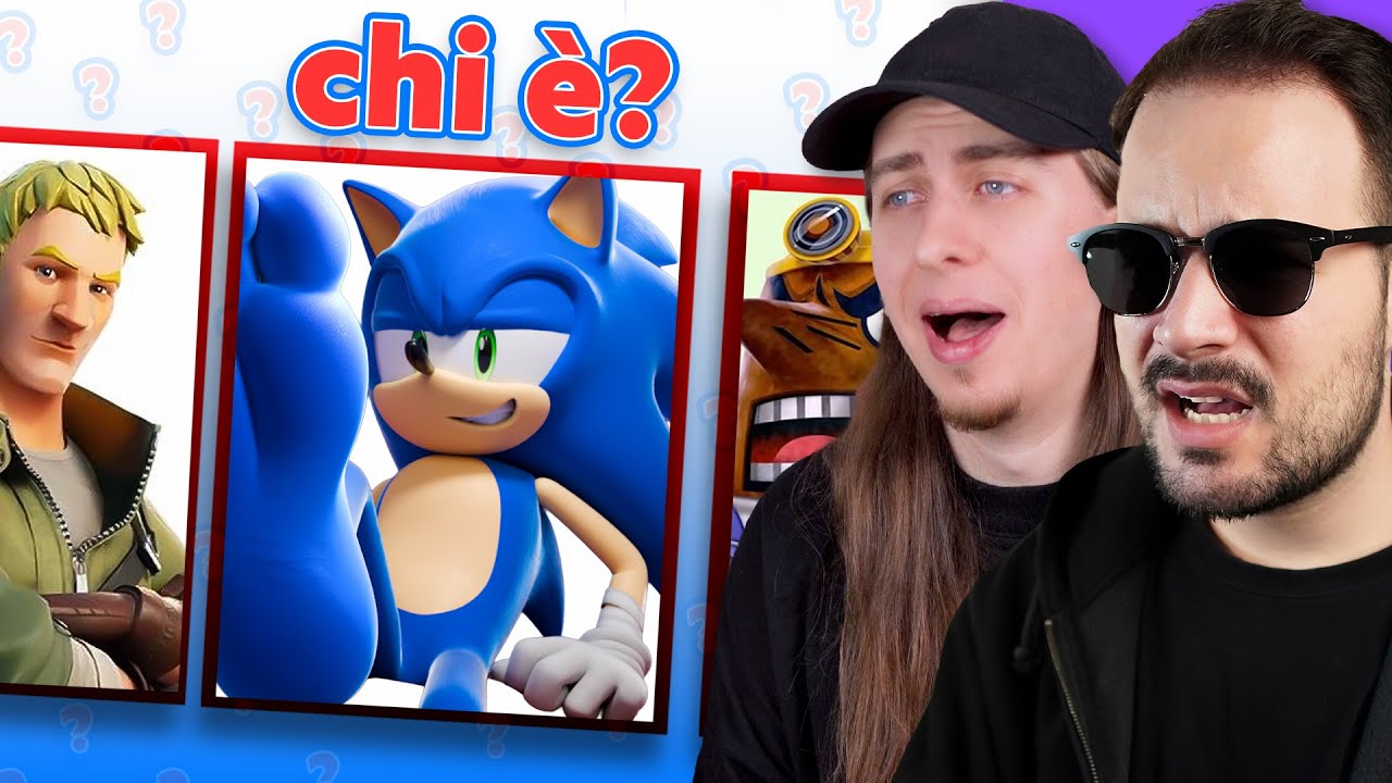 INDOVINA CHI ma con i PG dei VIDEOGIOCHI