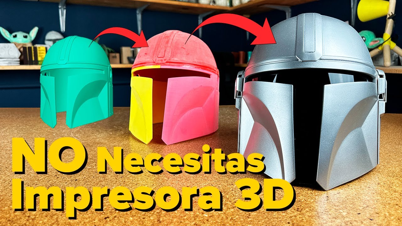 Cómo Hacer un Casco del Mandalorian