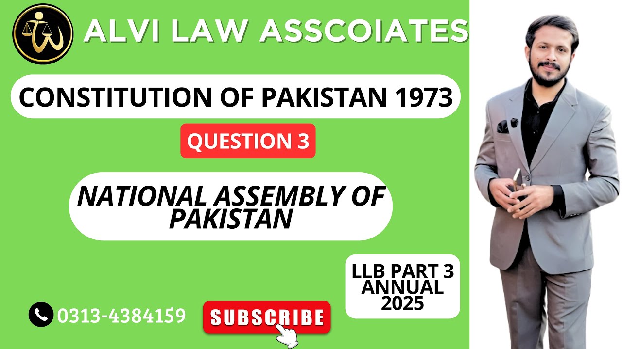 Constitution of Pakistan Regular Session Question No 09. 