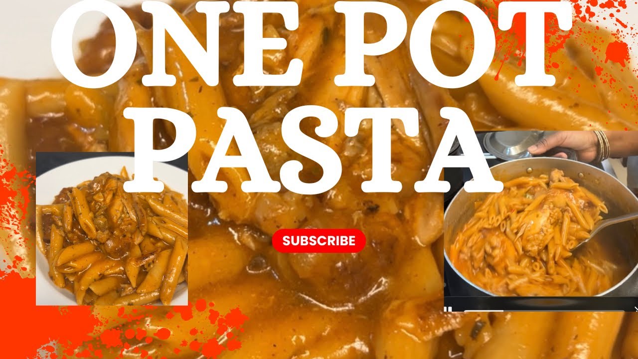 One Pot Pasta (No Boiling Needed!) | Easy Family Dinner