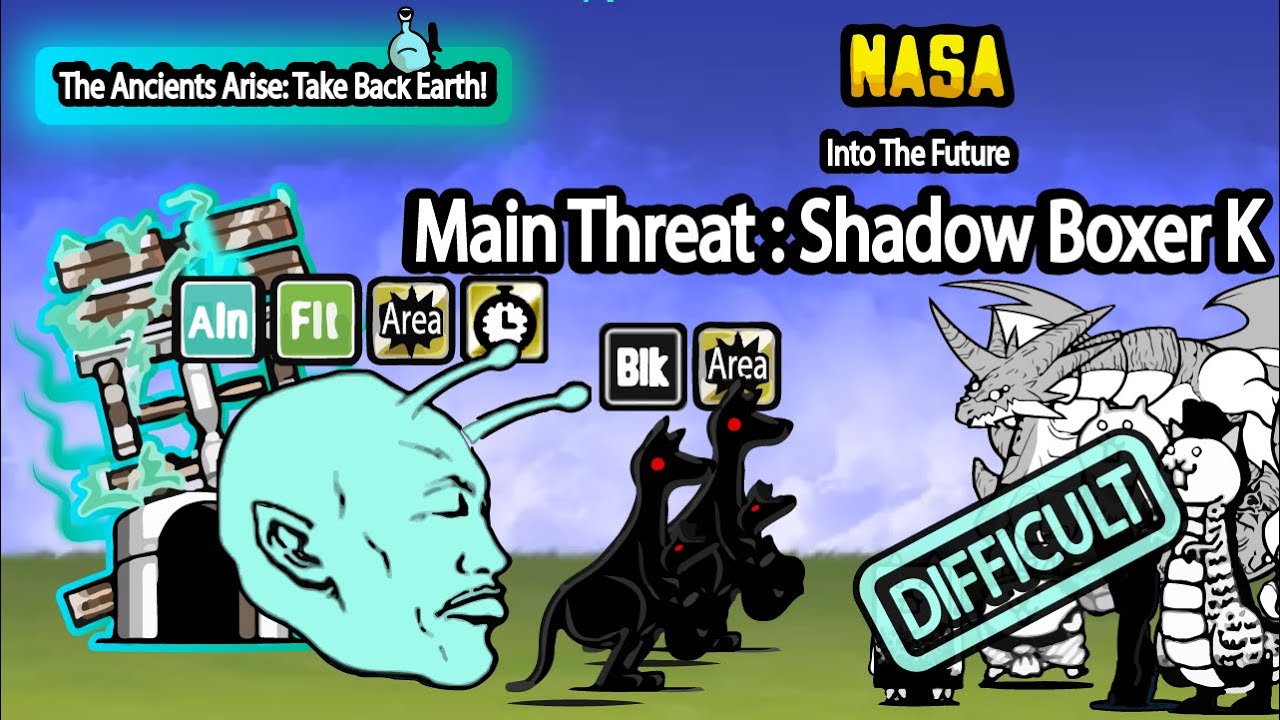 NASA | Into The Future Chapter 3 | The Battle Cats | Main Threat: Shadow Boxer K | No Gacha