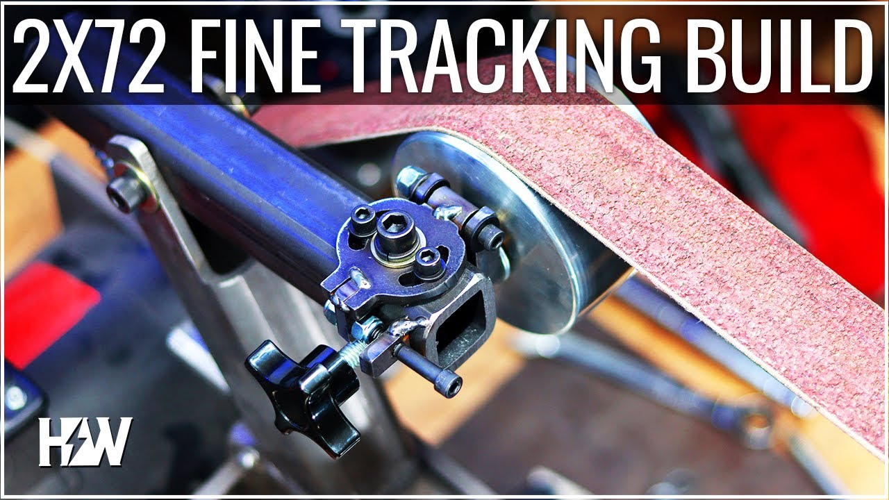2x72 Belt Grinder Fine Tuning Tracking  Prototype