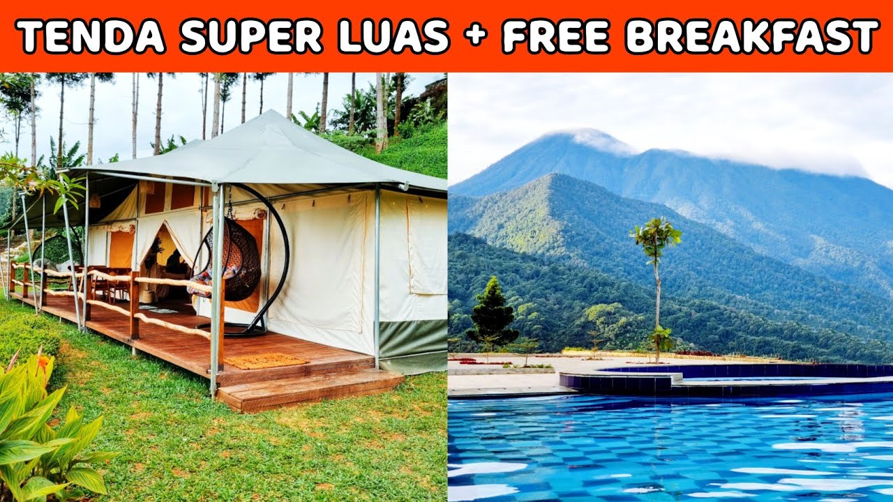 GLAMPING TERBARU DI PUNCAK‼️ ALINSON SUNSET HILL PUNCAK BOGOR