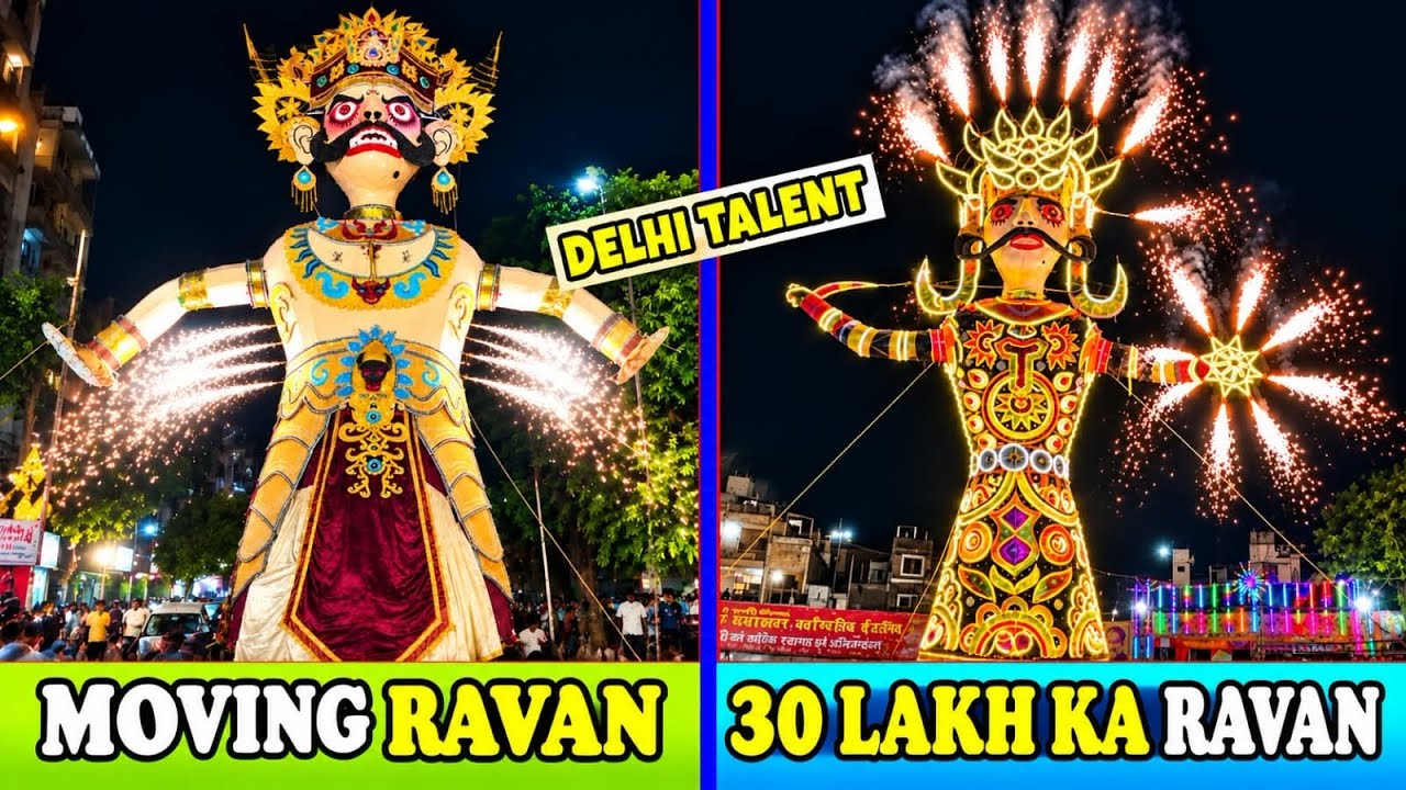 DUSSEHRA FESTIVAL 2026 - FLYING RAVAAN (30 LAKH KA RAVAAN) Variety Of Ravan❤️🔥