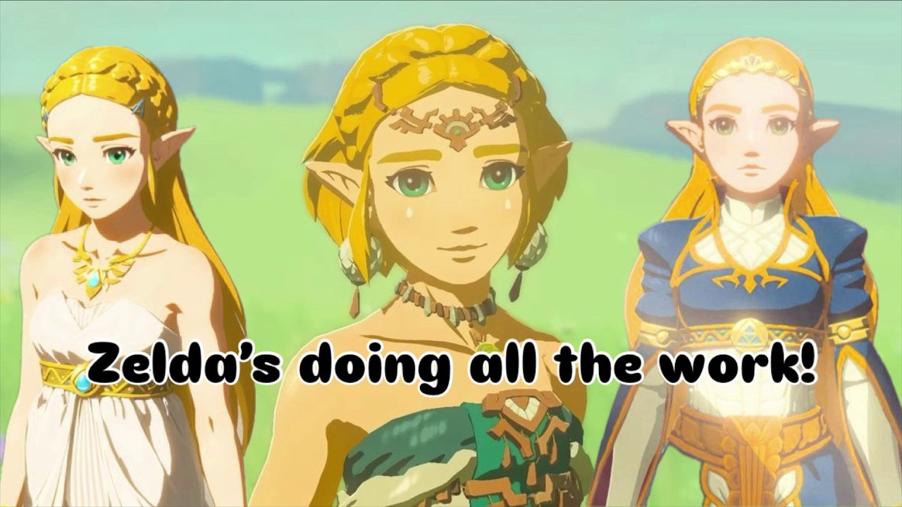 Playing TOTK as Zelda!