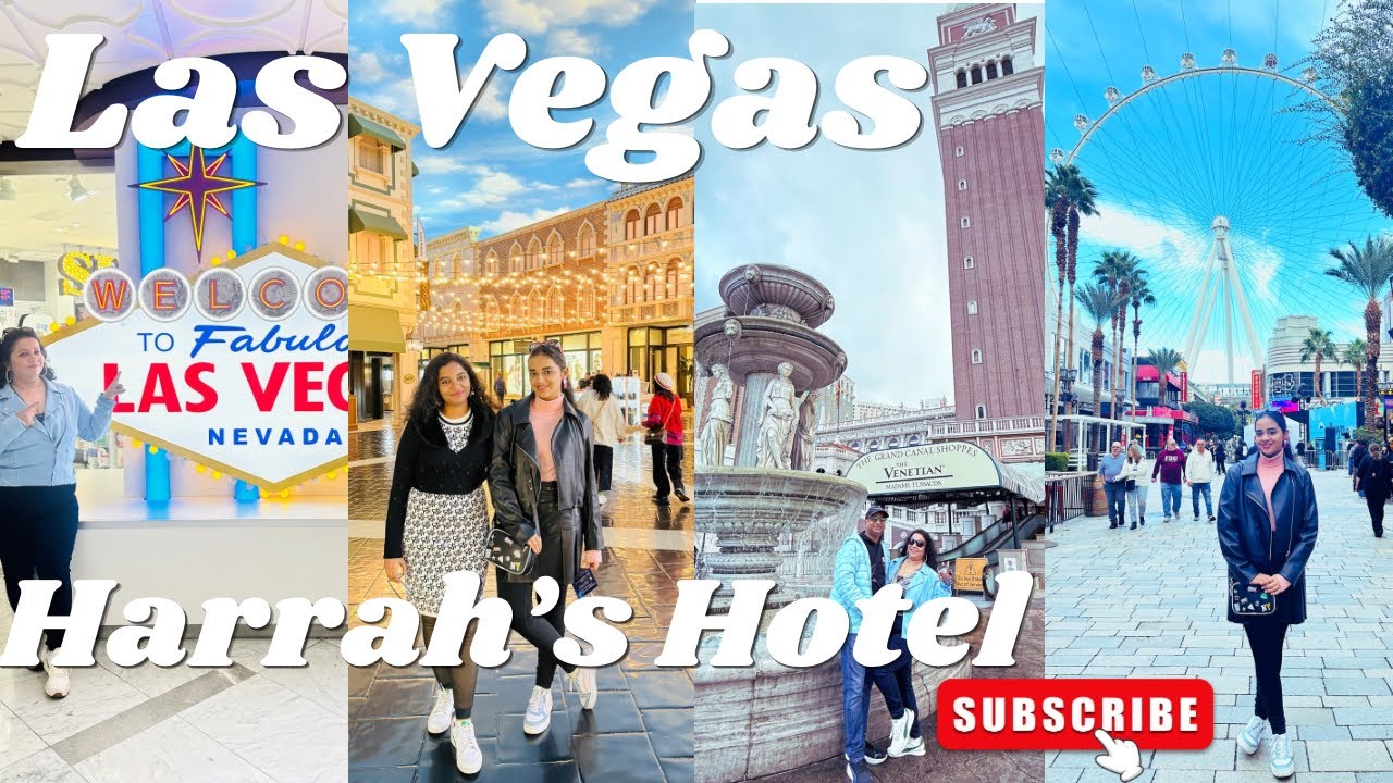 LAS VEGAS In a day | Harrah&rsquo;s Hotel Tour | Grand Canal at Venetian | Things To See in Las Vegas