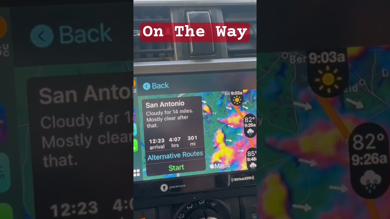 &lsquo;ON THE WAY&rsquo;Travel Weather  Best FREE Road Trip App #ontheway #weather #roadtrip SEE DESCRIPTION!!!