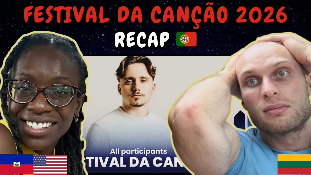 REACTION TO Festival da Canção 2026 (Portugal) | All participants | RECAP
